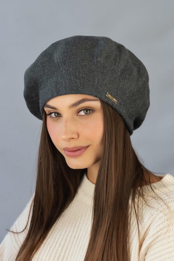 Берет Braxton Карнелия женский Темно-серый (6018)
