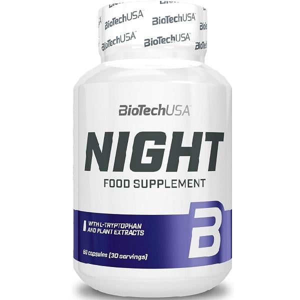 Добавка натуральна для спорту BioTechUSA Night 60 Caps (000020389)