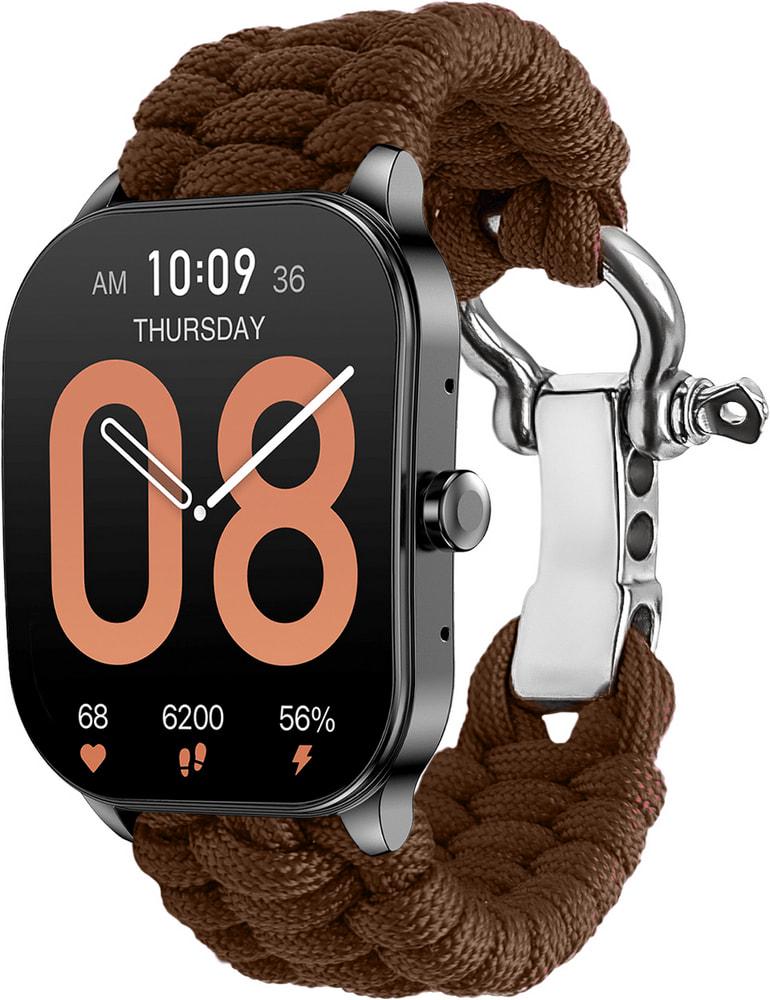 Ремешок из Паракорда Ruper для Amazfit Pop 3S/3R Brown (34471-30) Ремешок из Паракорда Ruper для Amazfit Pop 3S/3R Brown (34471-30)