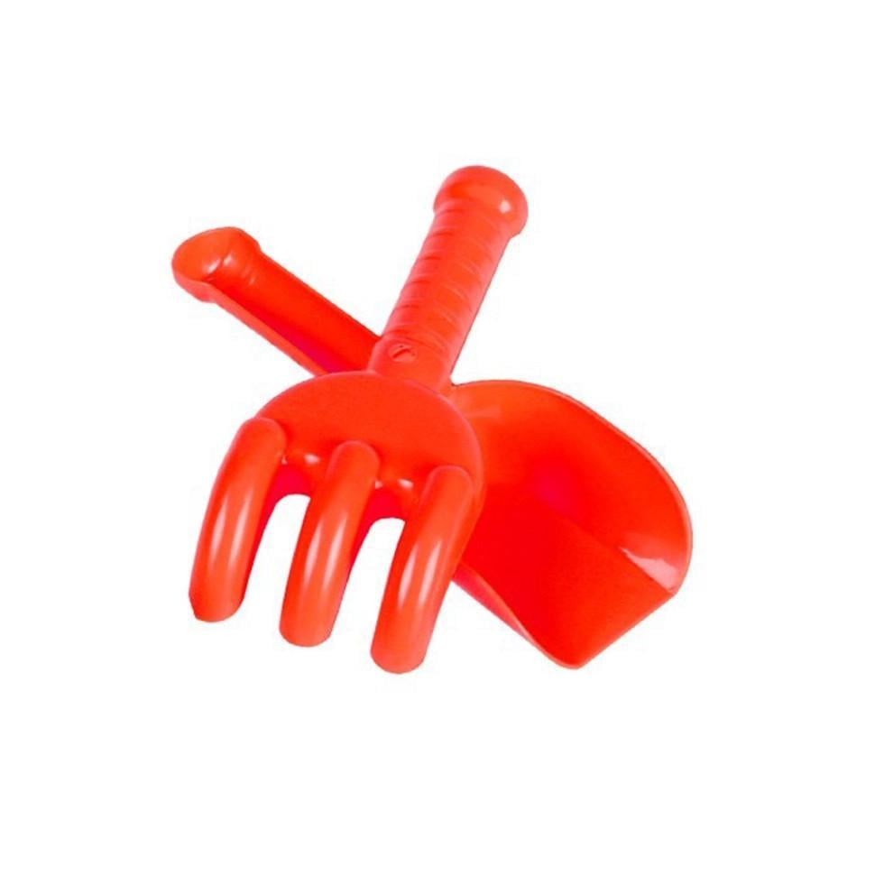 Дитячий іграшковий набір "Лопатка/грабельки" 2865TXK Червоний (RLT52169s64800)