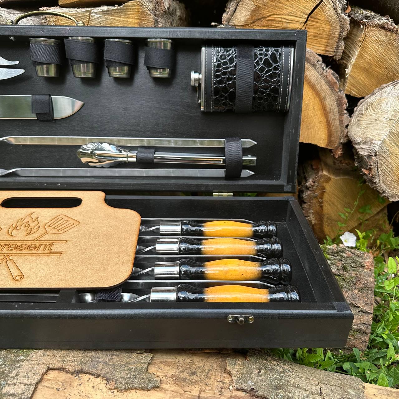 Набор шампуров в кейсе Хищник №5 M - фото 4 Набор шампуров в кейсе Хищник №5 M - фото 4