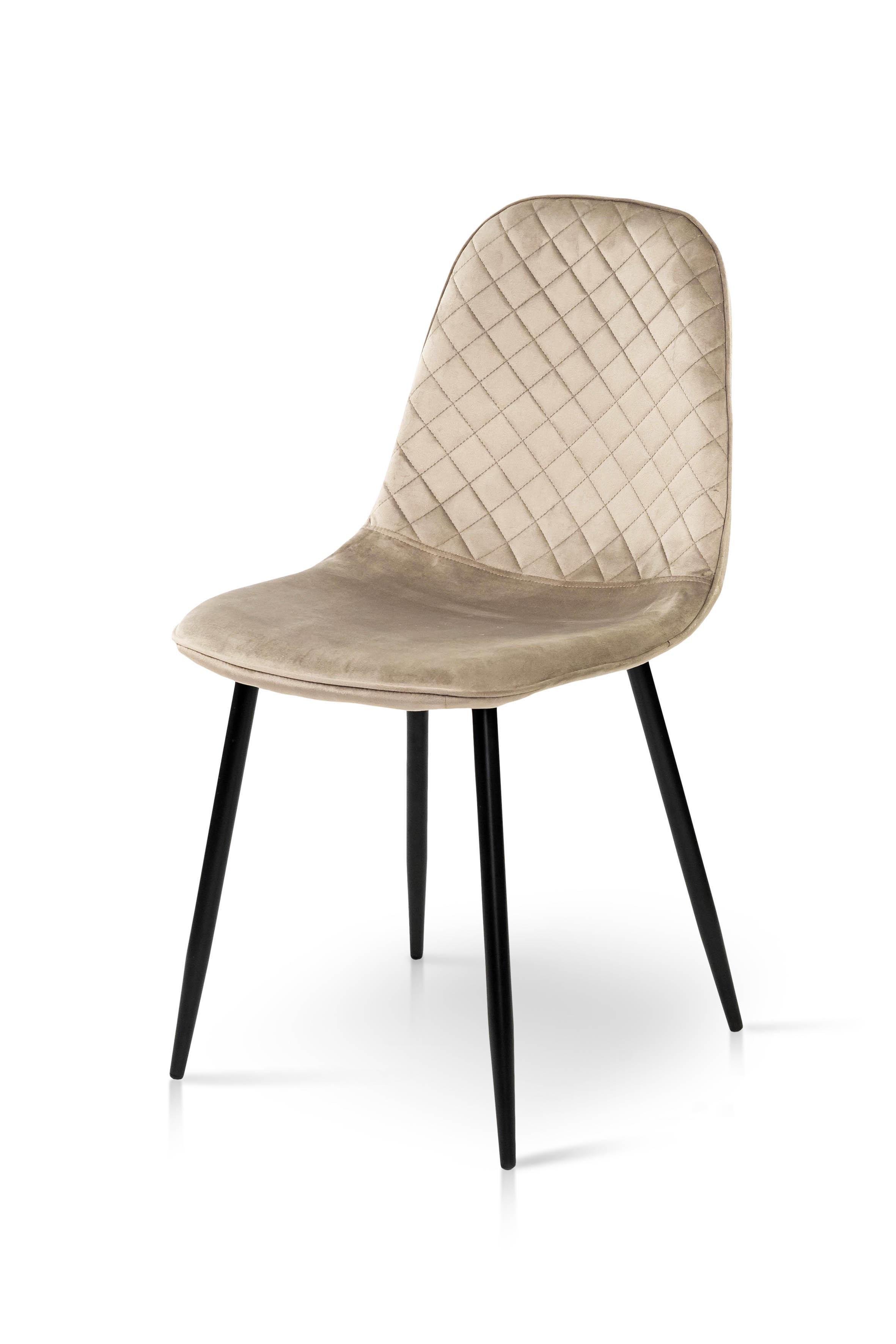 Стілець для кухні та вітальні ГРЕЙС Марс 430х860х490 мм Чорний/Мокрий пісок (GAА0056396) - фото 1 Стілець для кухні та вітальні ГРЕЙС Марс 430х860х490 мм Чорний/Мокрий пісок (GAА0056396) - фото 1