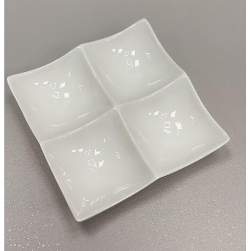 Менажниця квадратна Stenson 4172-6,5 порцелянова 16,7х16,7 см (2087606155) Менажниця квадратна Stenson 4172-6,5 порцелянова 16,7х16,7 см (2087606155)