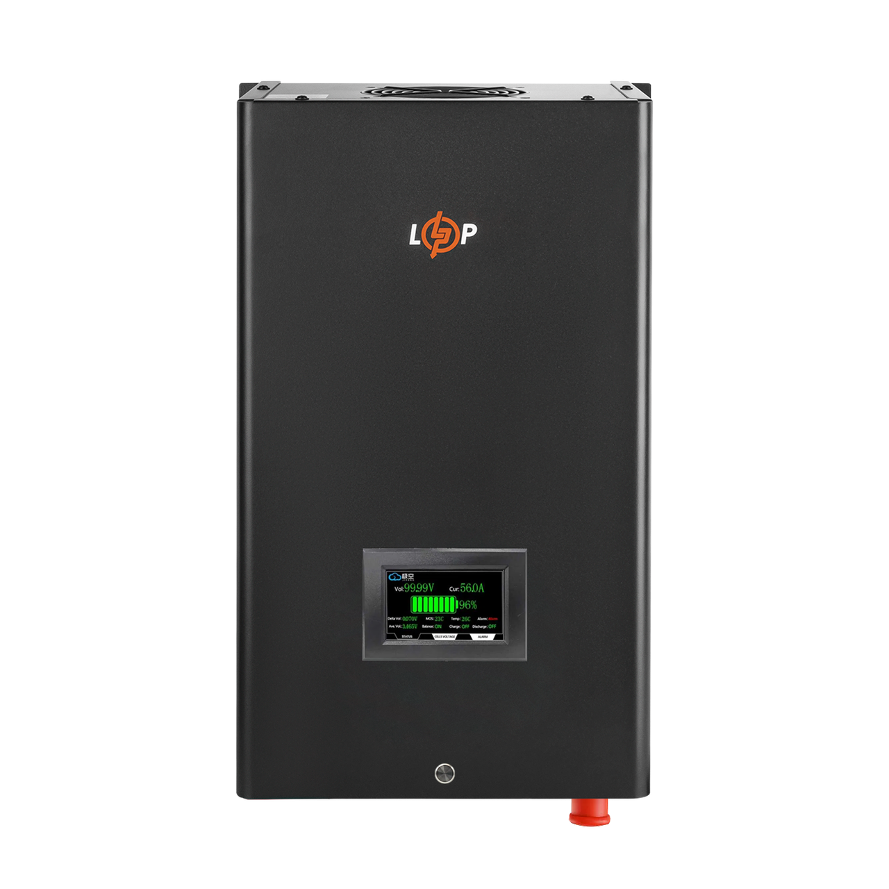 Аккумулятор LP LiFePO4 25,6V-160 Ah 4096Wh BMS 200A/100А металл LCD Smart BT (28151612)