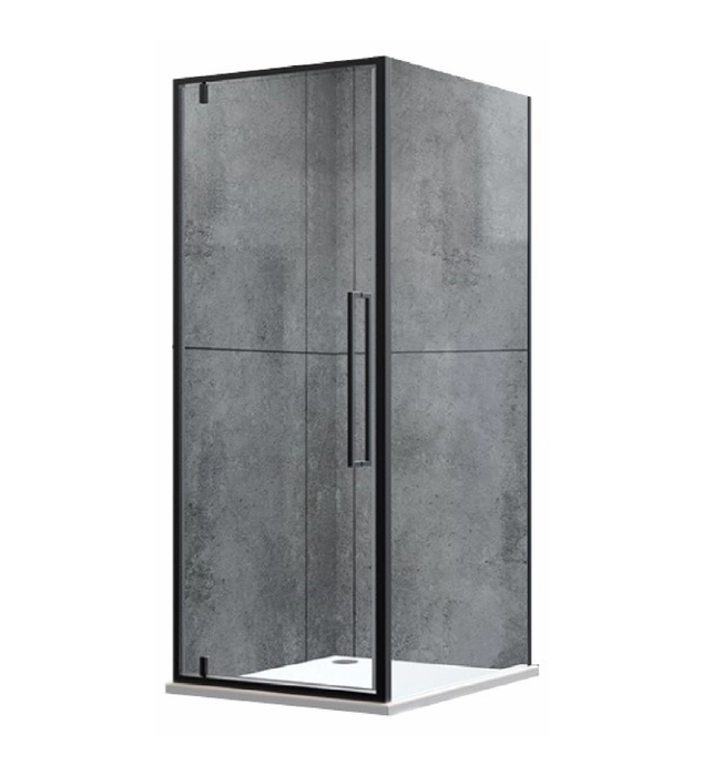 Душевая кабина Asignatura Fiesta 90x90x190 см Black