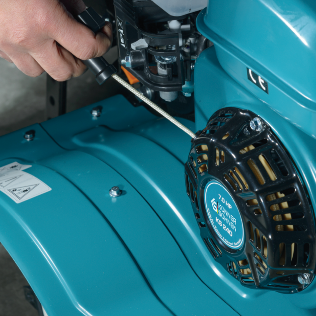 Культиватор бензиновый для дома Konner&Sohnen KS 7HP-950A 7 л.с. (00014690) - фото 6 Культиватор бензиновый для дома Konner&Sohnen KS 7HP-950A 7 л.с. (00014690) - фото 6