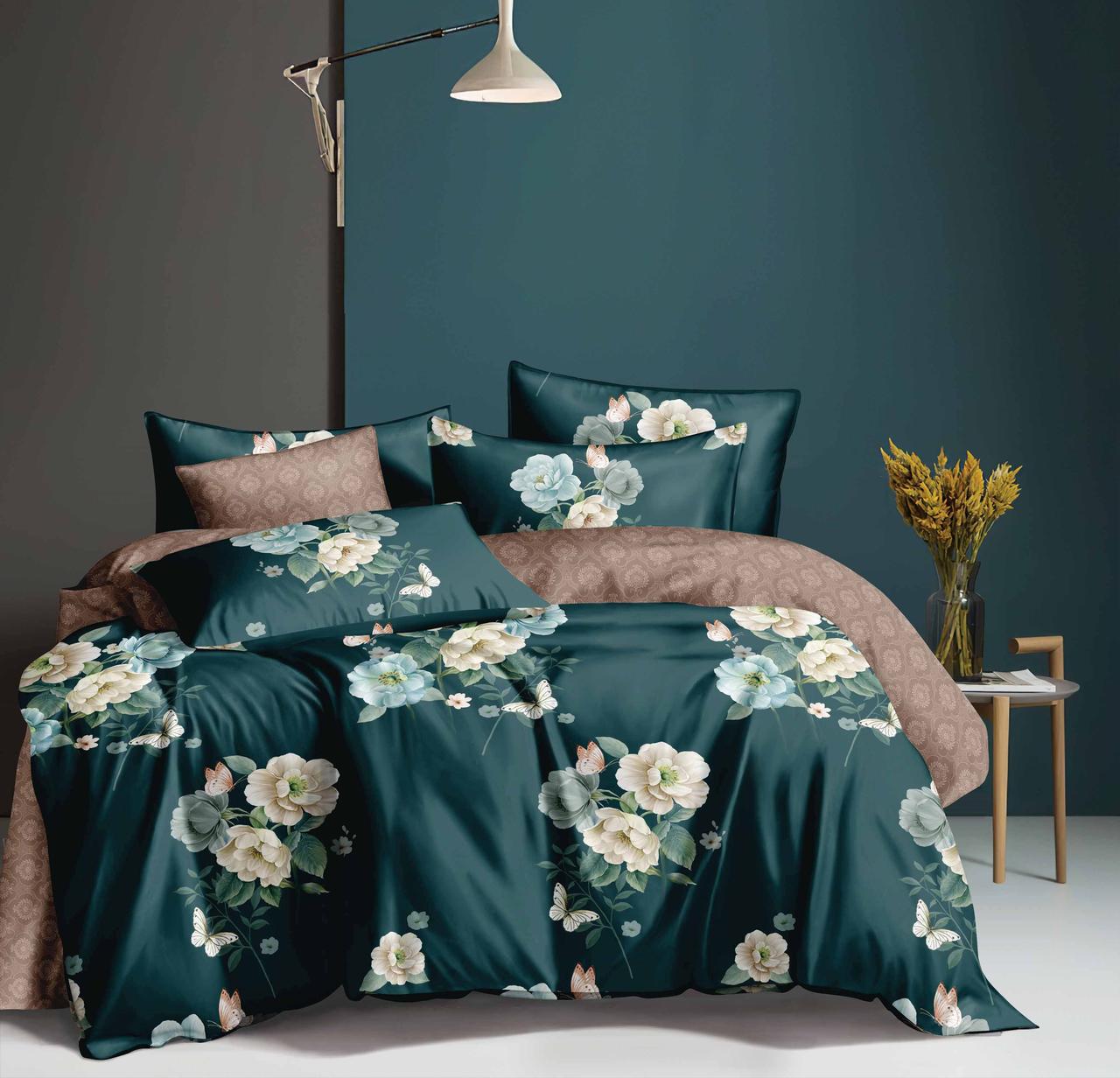 Постельное белье евро Vie Nouvelle Velour микрофибра 200х220 см (VL46E)