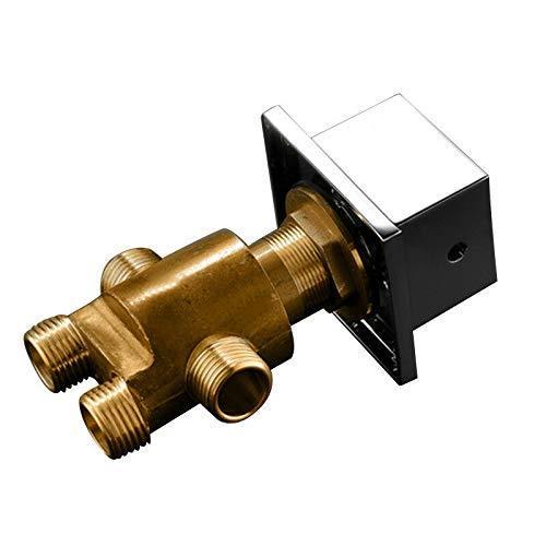 Смеситель водопадный настенный из латуни с душевой лейкой хромированное покрытие тихий поток - фото 6 Смеситель водопадный настенный из латуни с душевой лейкой хромированное покрытие тихий поток - фото 6