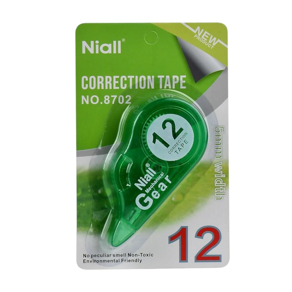 Корректор ленточный Niall WW00856ST 5 мм х 12 м Салатовый (24460672)