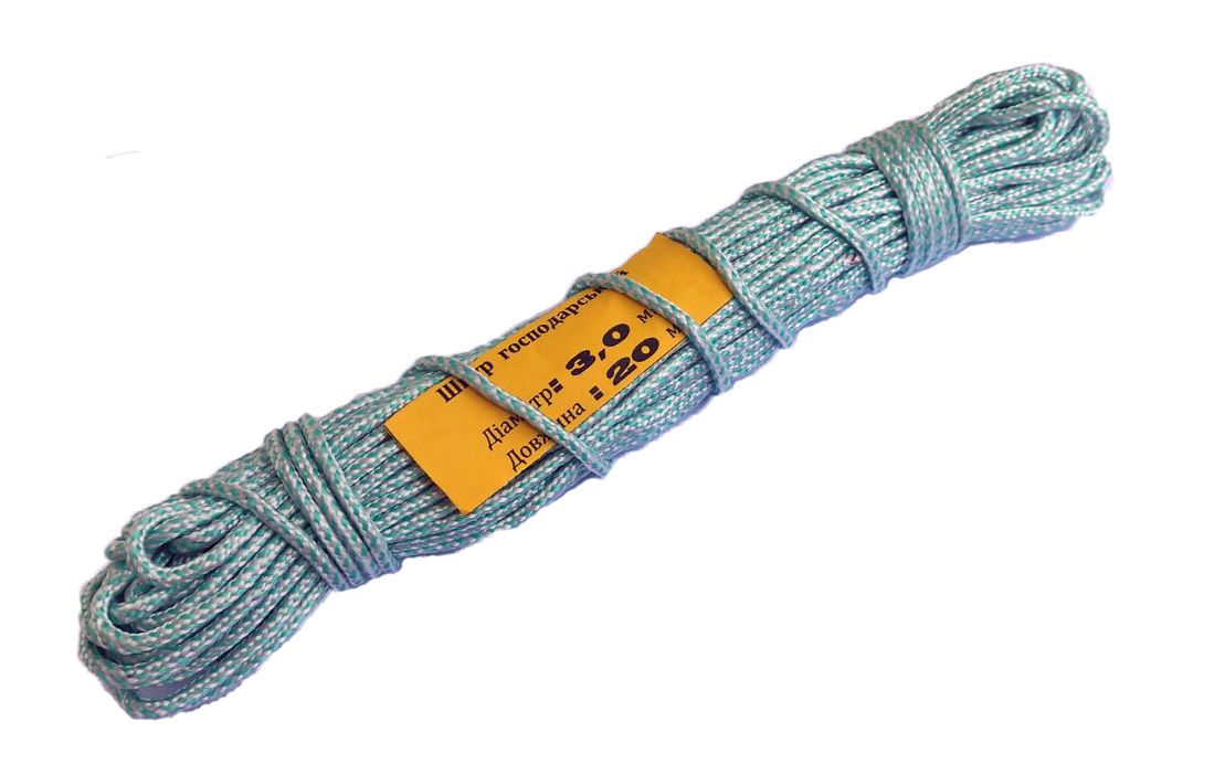 Шнур хозяйственный В-3 3,0 мм х 20 м (0014)