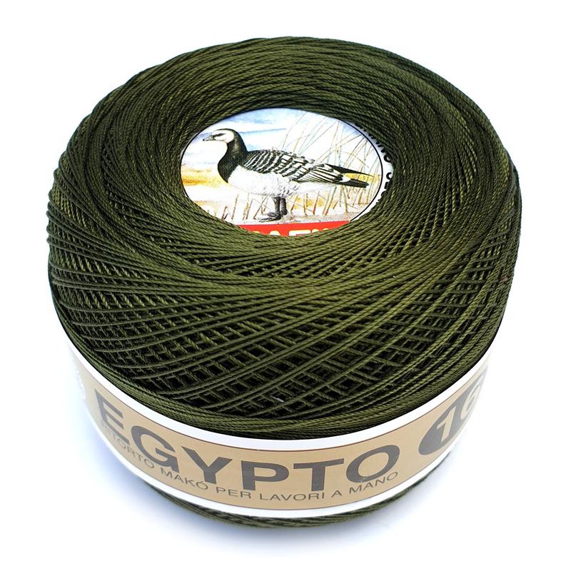 Пряжа Mafil Egypto 16 74 Хаки (7085)