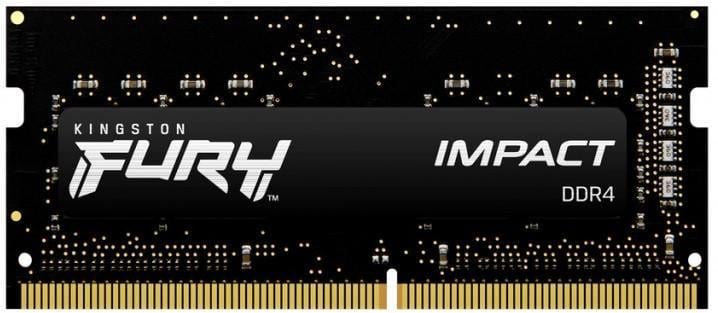 Пам'ять для ноутбуків Kingston FURY 64 GB 2x32GB SO-DIMM DDR4 3200 MHz Impact (KF432S20IBK2/64)