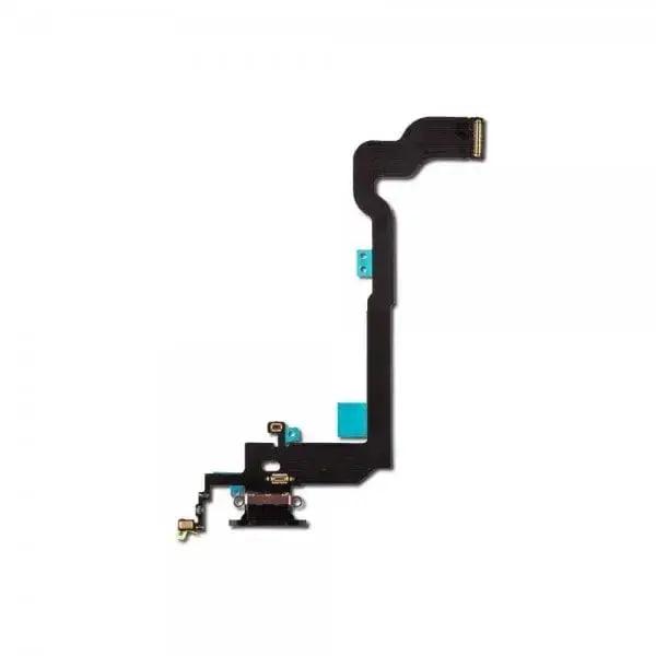 Кабель плоский для iPhone X with charge connector Black (000537864)