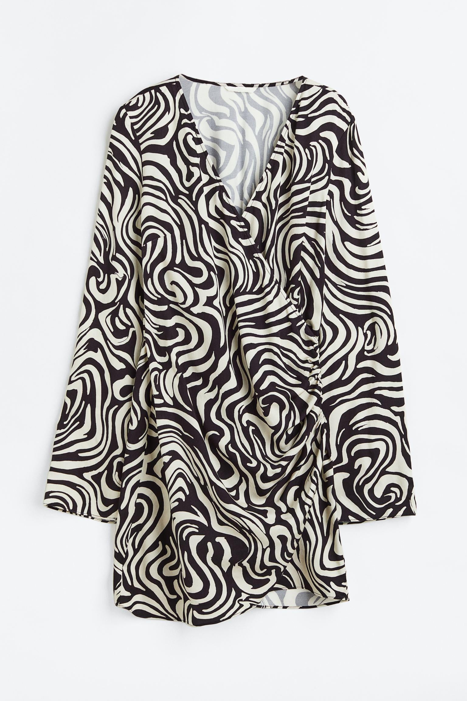 Сукня H&M L Кремово-чорний (A11121121956)