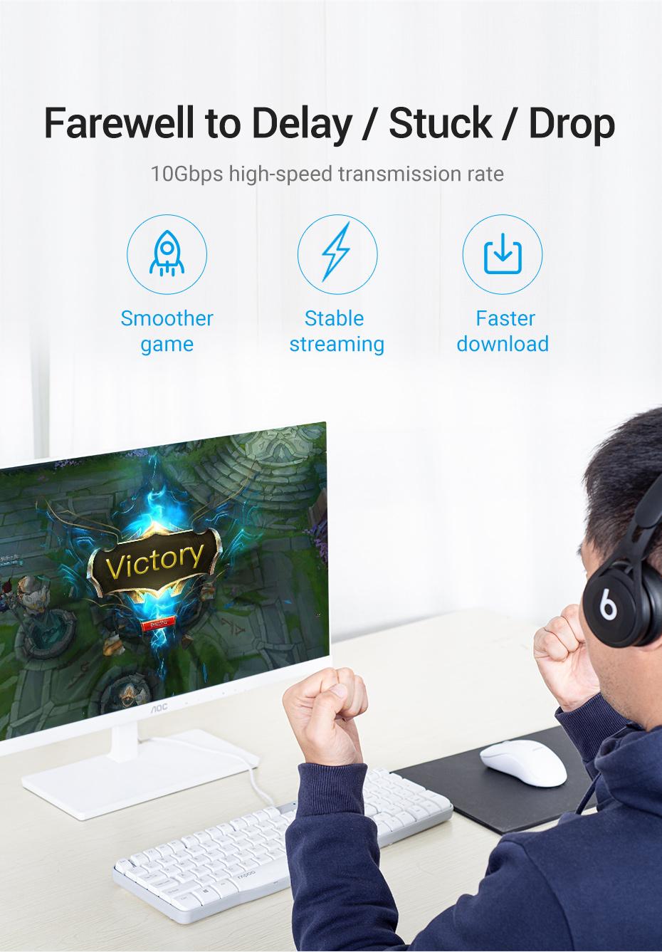 Інтернет-з'єднувачі Vention Cat.6A FTP 8P8C 10 Гбіт/с роз'єм RJ45 LAN RJ 45 Ethernet 10 шт. Сріблястий (IDFR0-10) - фото 7