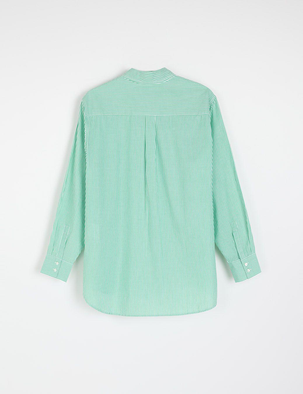 Сорочка жіноча Diverse MALIKE S Зелено-білий (5905384118769) - фото 8 Сорочка жіноча Diverse MALIKE S Зелено-білий (5905384118769) - фото 8