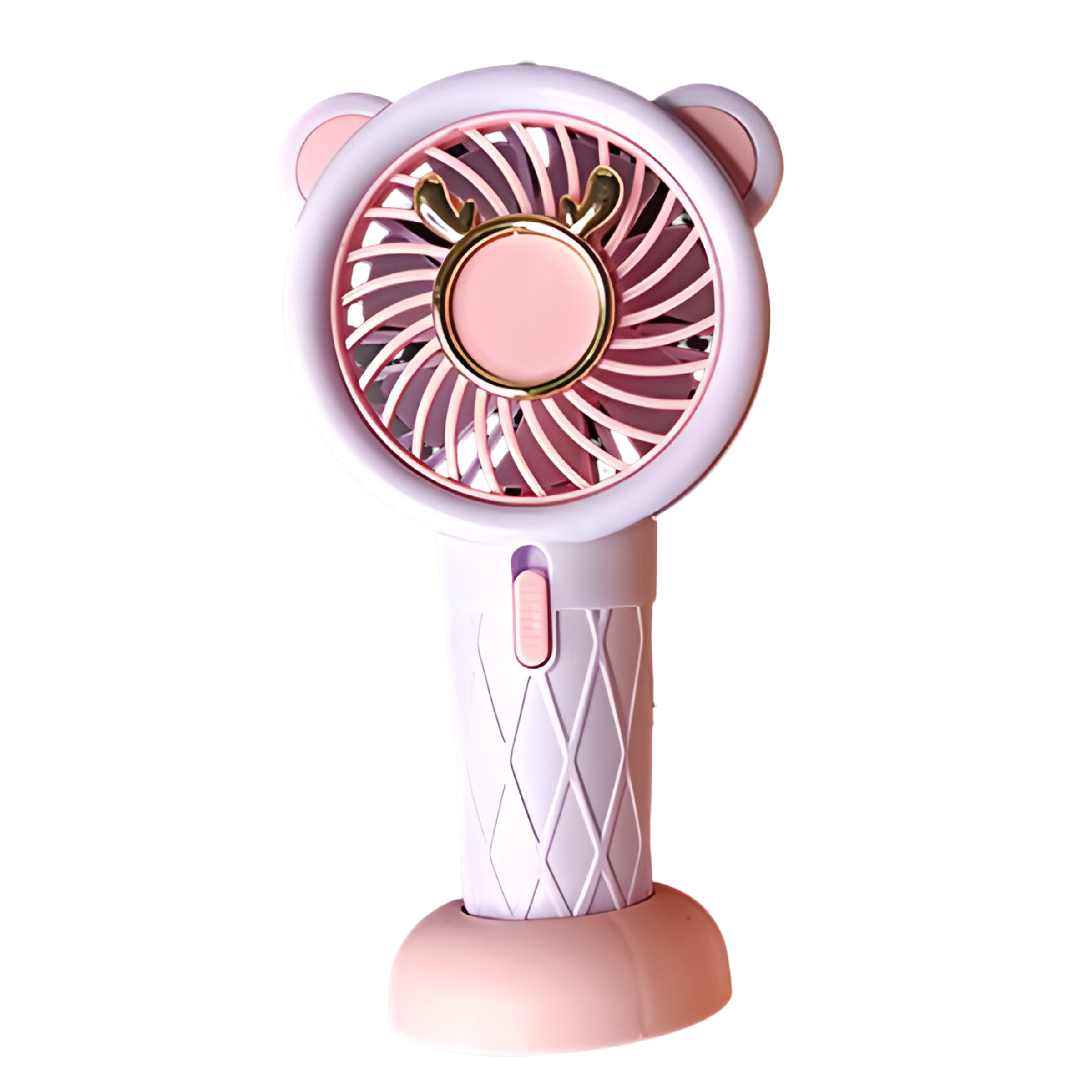 Вентилятор-USB дитячий портативний Рожевий (CS1363) - фото 2 Вентилятор-USB дитячий портативний Рожевий (CS1363) - фото 2