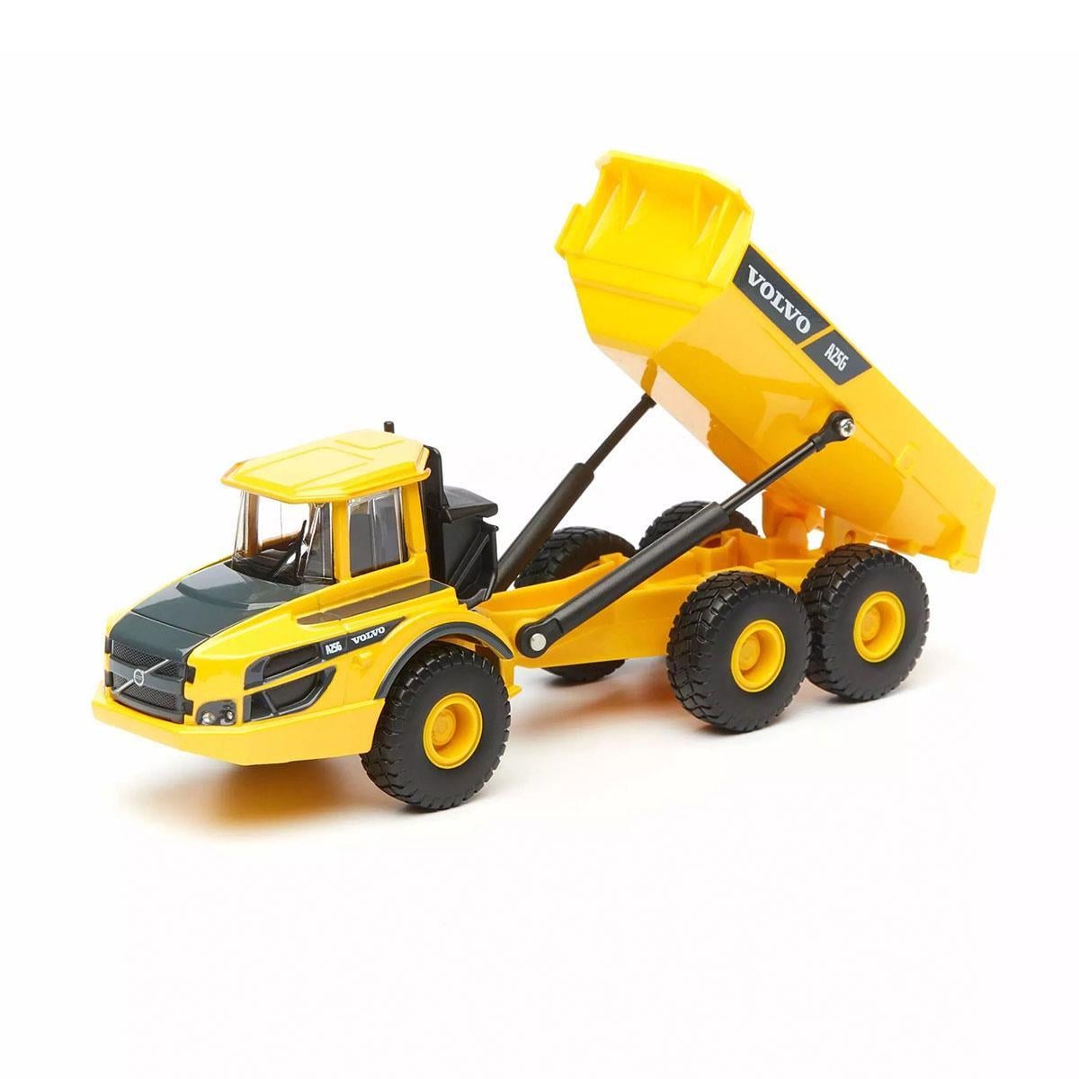 Автомодель игрушечная детская Construction САМОСВАЛ VOLVO A25G - фото 4