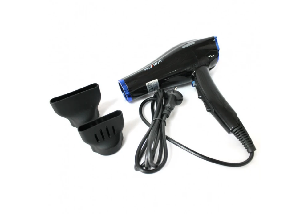 Фен для волос PROMOTEC PM-2312 3000 Вт 2 насадки (351754)