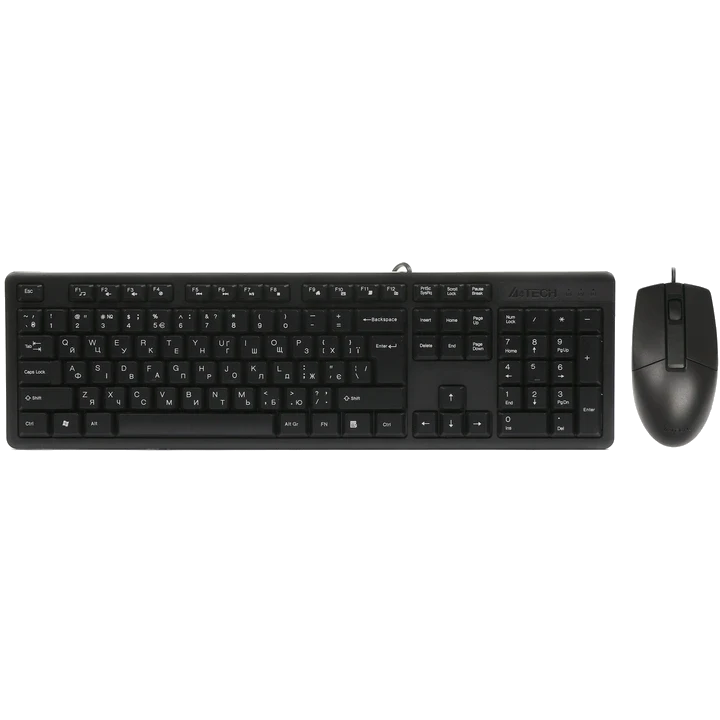 Комплект клавіатура/мишка A4Tech KK-3+OP-330 USB (2863455401)