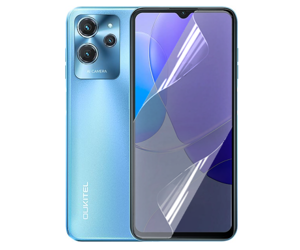 Противоударная гидрогелевая пленка Hydrogel Film для Oukitel C32, Transparent