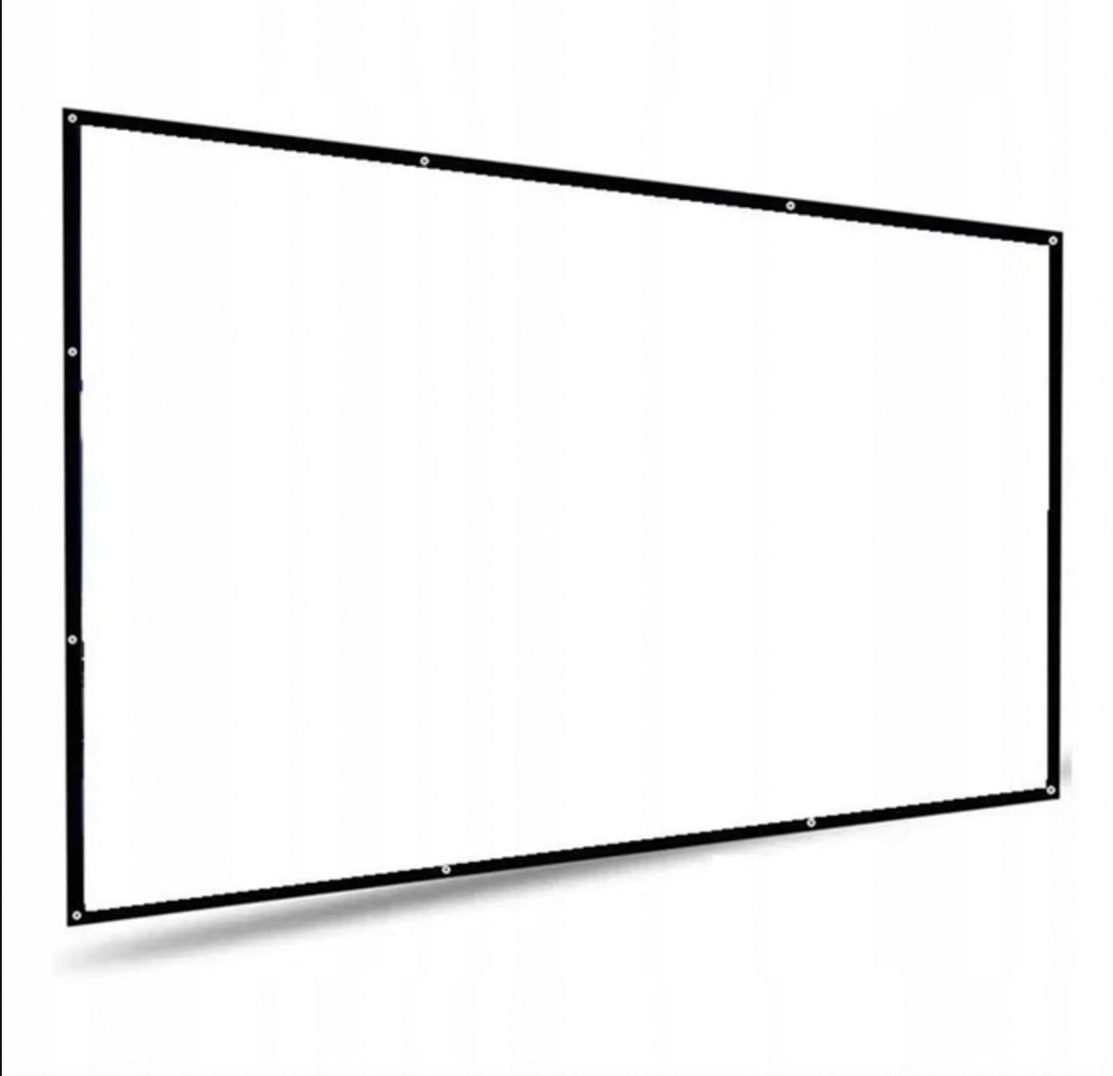 Экран для проектора портативный настенный 84" 16:9 Full HD 4K тканевый складной (132972912)
