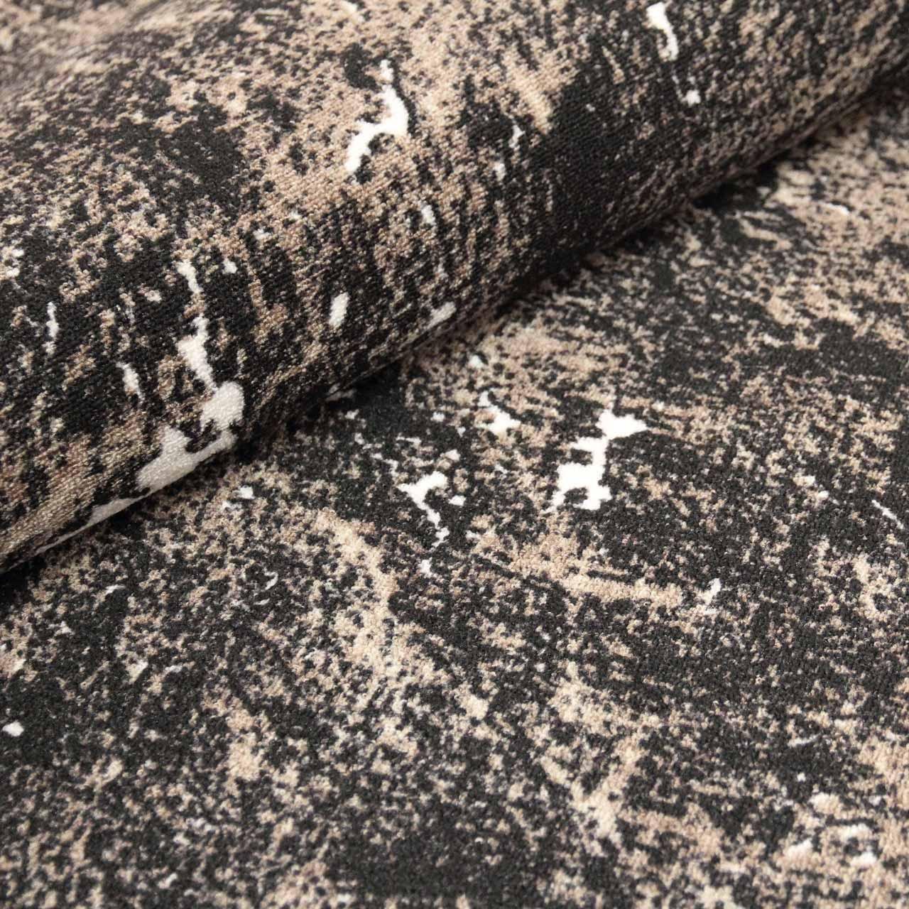 Ковер безворсовый на войлочной основе DAKARIA Print Run Дарк p13 1x1,7 м Черный/Коричневый (00-00019075) - фото 8 Ковер безворсовый на войлочной основе DAKARIA Print Run Дарк p13 1x1,7 м Черный/Коричневый (00-00019075) - фото 8