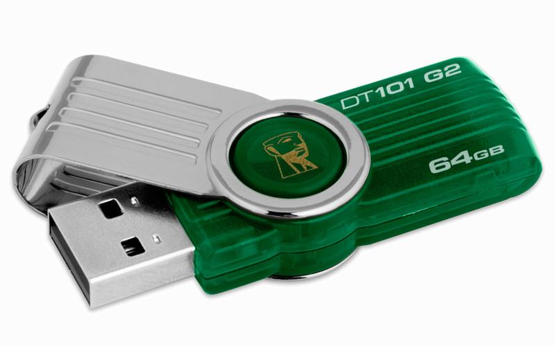 Флеш накопичувач Kingston DT 101 USB 2.0 на 64 Gb (МХ-НФ-00006723) - фото 4