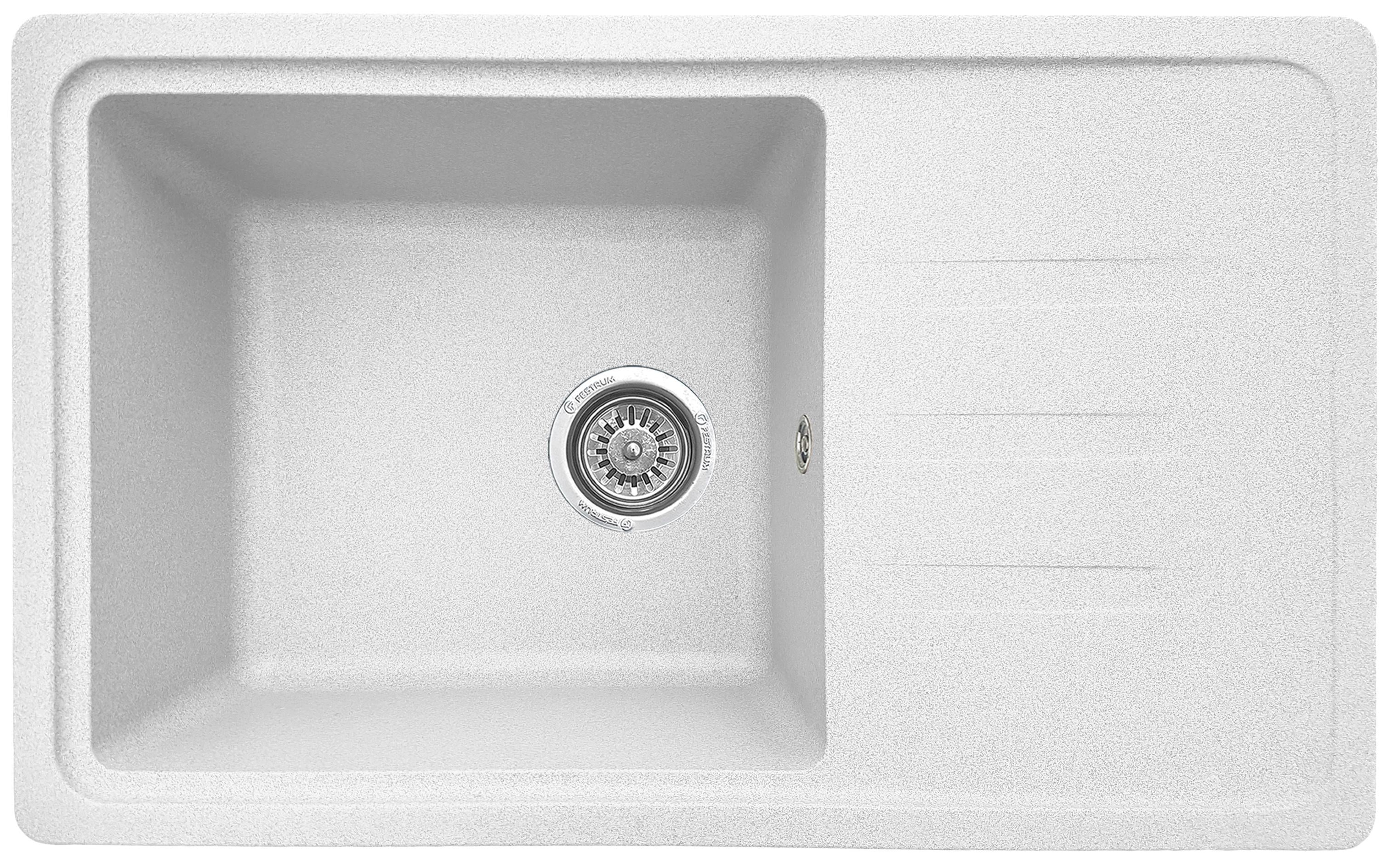 Мийка кухонна Valetti 63N 695х425 мм Білий