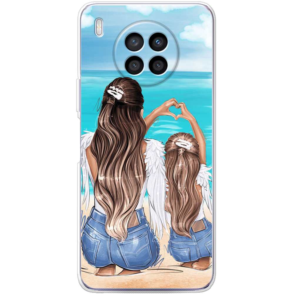 Чехол BoxFace Huawei Nova 8i Family Vacation Прозрачный силикон (43692-up2380-43692)