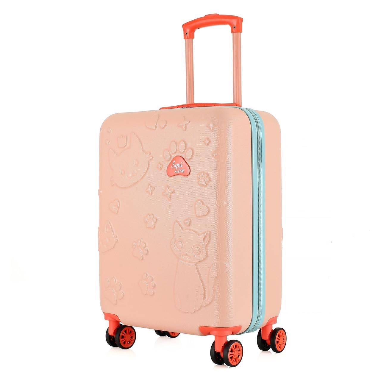 Чемодан детский SEMI LINE 20" S Pink/Blue (T5884-2)