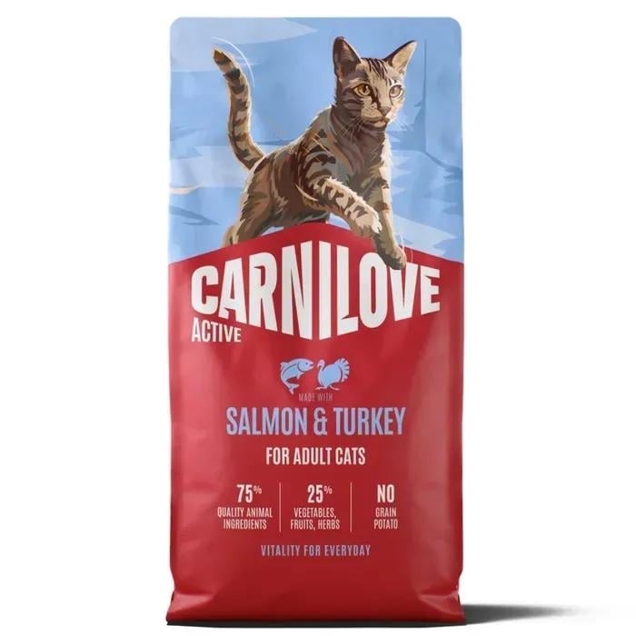 Корм сухий Carnilove Active Salmon &Turkey для кішок лосось та індичка 6 кг (173714)