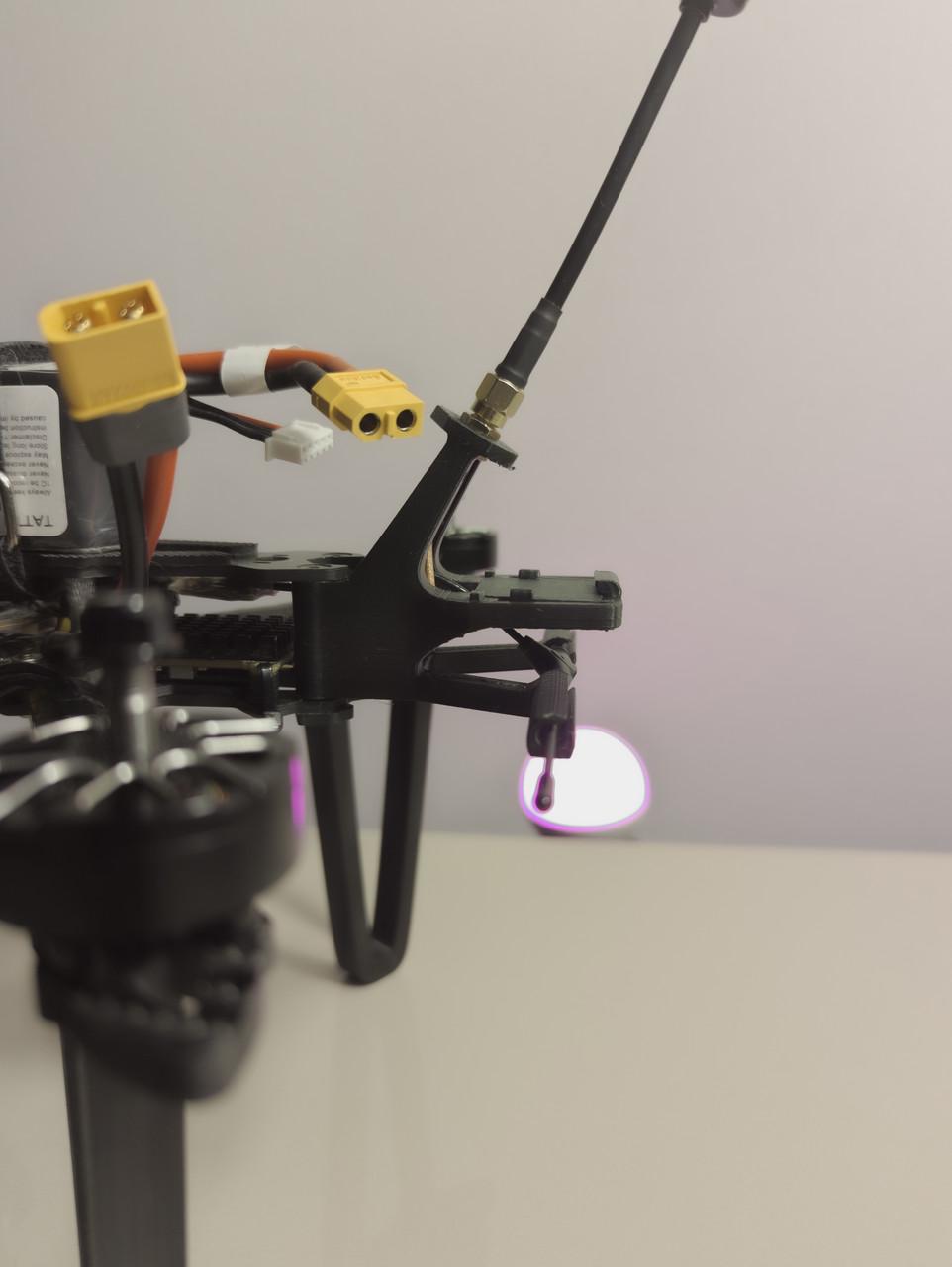 Держатель антенн GNSS PRO RX/VTX/GPS RushFPV с компасом для дрона mark4 7" (2215999411) - фото 5