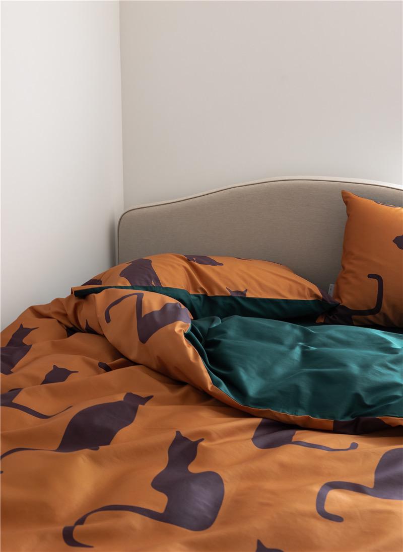 Комплект постільної білизни євро 2 з Коты - фото 6 Комплект постільної білизни євро 2 з Коты - фото 6