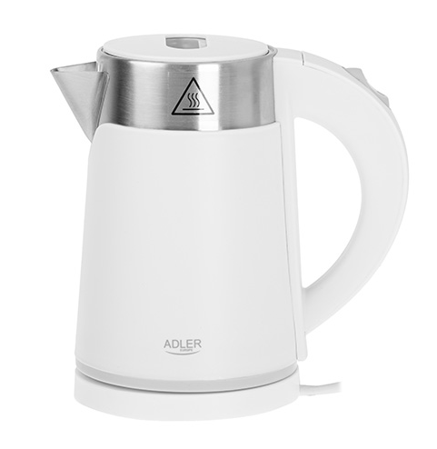 Електрочайник Adler AD 1372 0,6 л Білий Електрочайник Adler AD 1372 0,6 л Білий