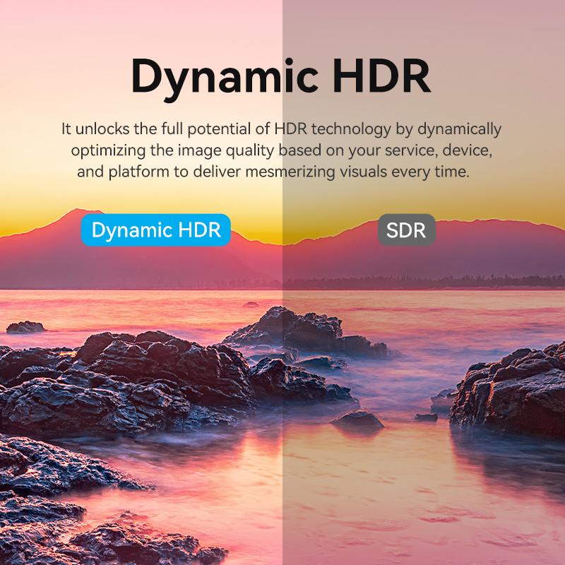 Перемикач Vention HDMI 2.1 8K 60Hz, 4K 120Гц двонаправлений 8K Switcher Сірий (AKPH0) - фото 14