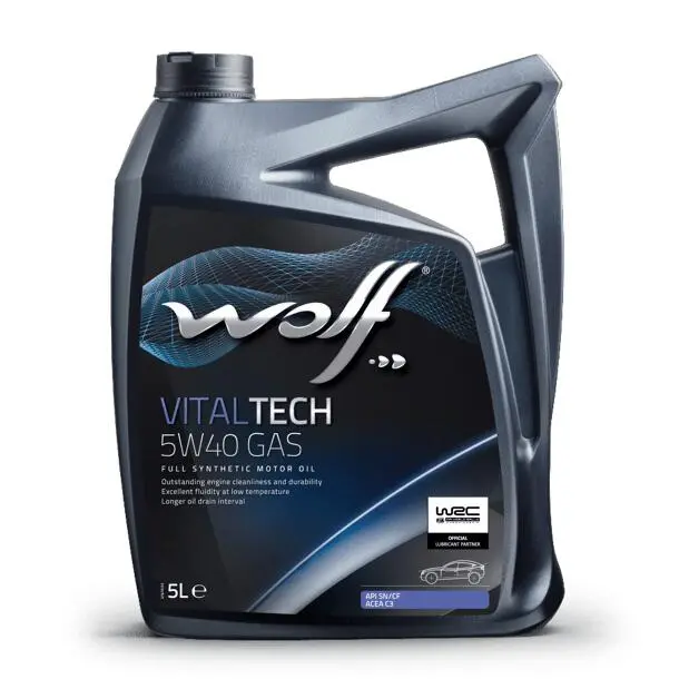 Моторное масло WOLF Vitaltech Gas 5W-40 5 л (8326097) Моторное масло WOLF Vitaltech Gas 5W-40 5 л (8326097)