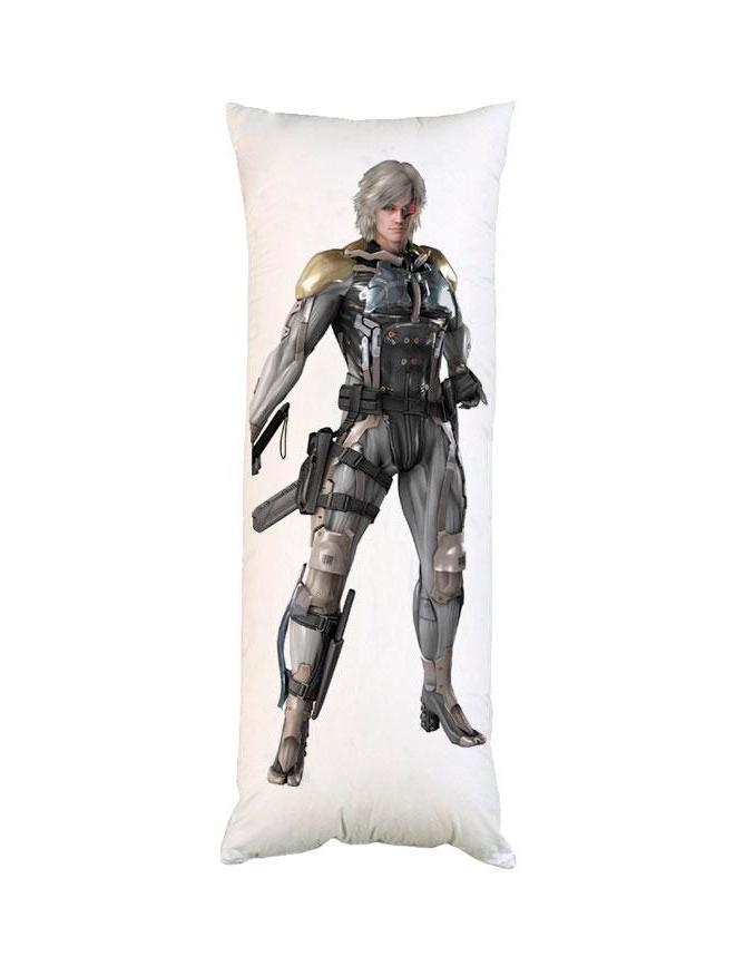 Подушка дакимакура Metal Gear Rising: Revengeance декоративная ростовая для обнимания двусторонняя 40x100 см (560183405)