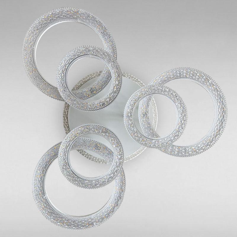 Стельова люстра LED з підсвічуванням Light House SC-18199A/3+3C 168W+20W 2.4G Ф700х140 Білий Стельова люстра LED з підсвічуванням Light House SC-18199A/3+3C 168W+20W 2.4G Ф700х140 Білий