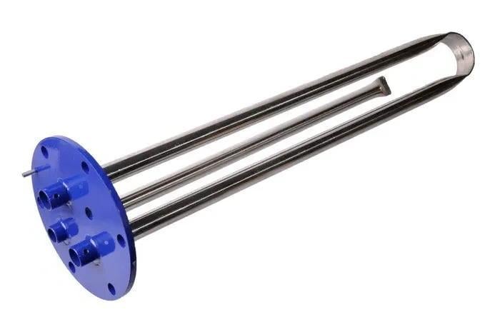 Фланець-колба для бойлера Tesy Bosch під сухі ТЕНи D 125 L 440 мм