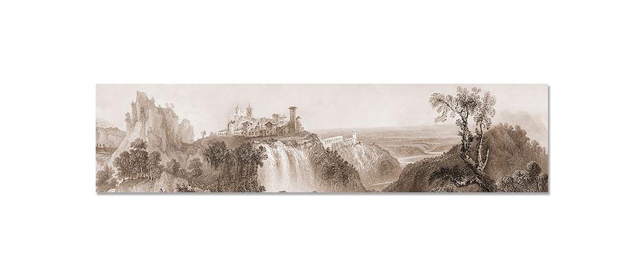 Наклейка виниловая на кухню Zatarga Винтаж Замок на скале 600х2500 мм (1274514267) Наклейка виниловая на кухню Zatarga Винтаж Замок на скале 600х2500 мм (1274514267)