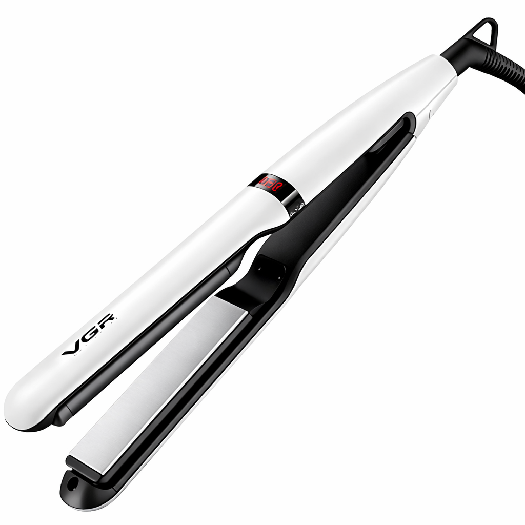 Випрямляч для волосся VGR V-512 керамічні пластини 2,5 см/LCD дисплей/5 режимів 140–220°C/швидкий нагрів (ML-05598)