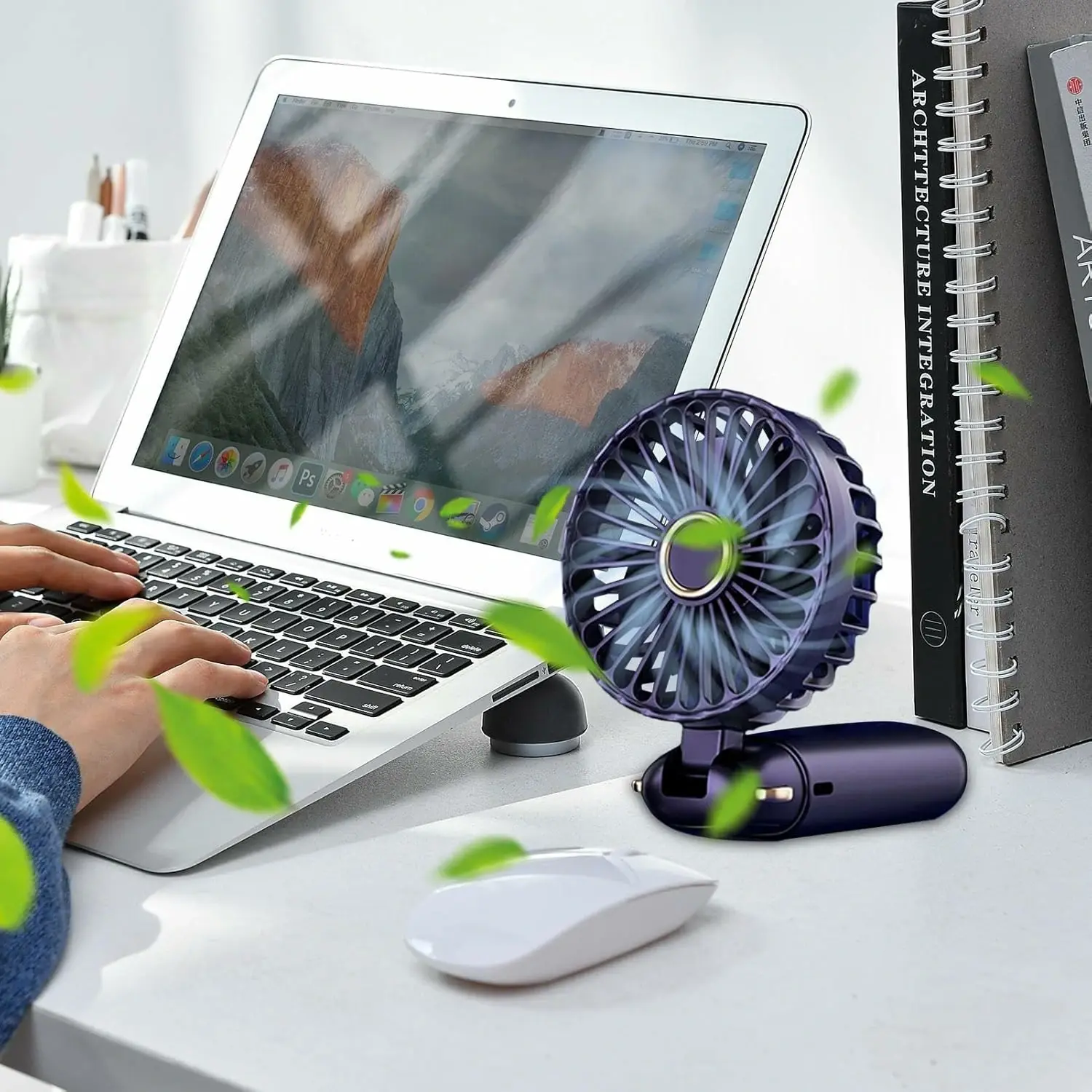 Вентилятор ручний акумуляторний (29822781) - фото 4 Вентилятор ручний акумуляторний (29822781) - фото 4