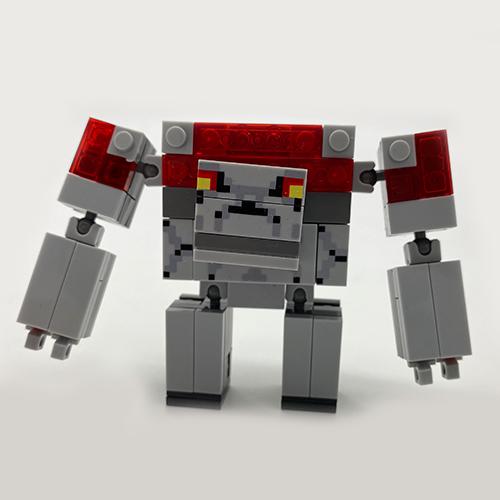 Конструктор фігурка iBlock Голем Майнкрафт Golem 9,5 см - фото 5