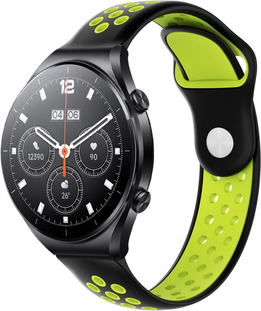 Ремінець Sport для Xiaomi Watch S1 Acttive Black/Yellow (29006-61) Ремінець Sport для Xiaomi Watch S1 Acttive Black/Yellow (29006-61)