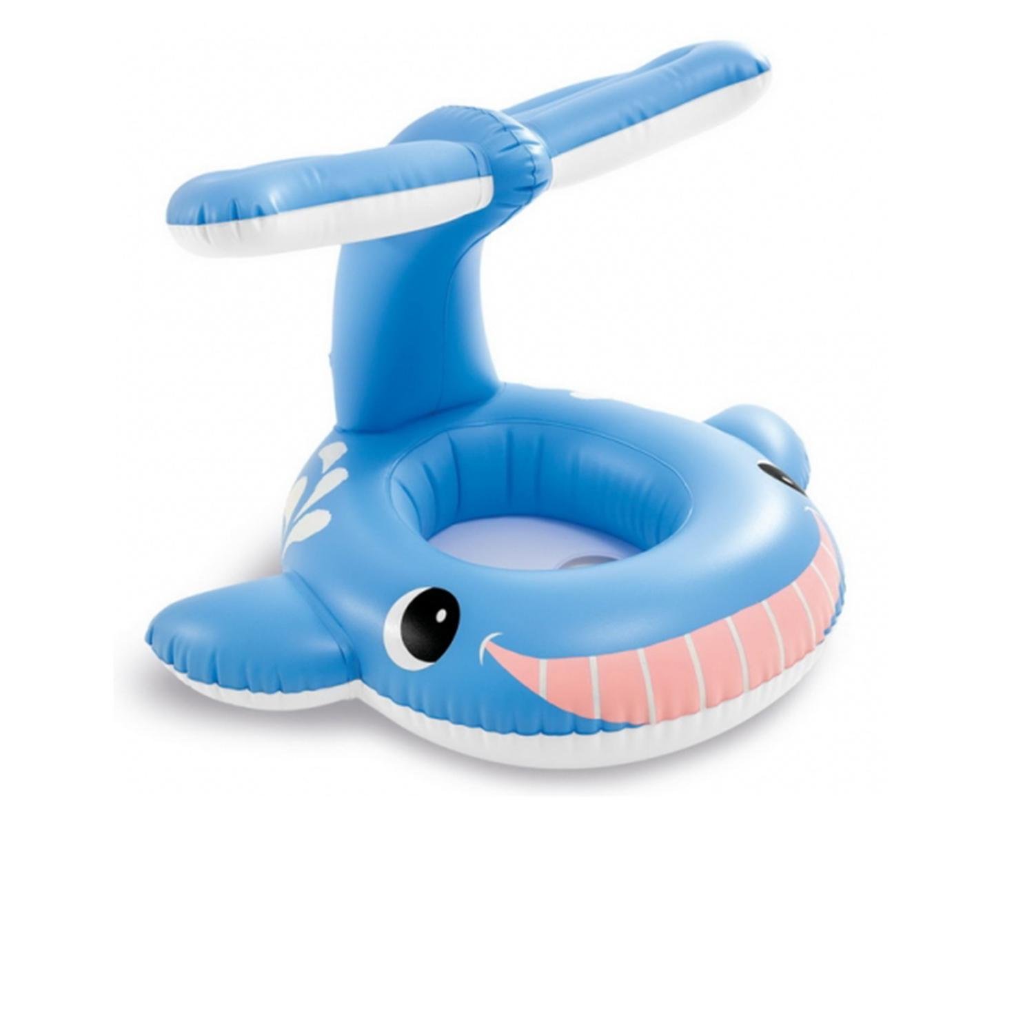 Надувний човен Intex 56591 Блакитний кит 99х86 см (171886)