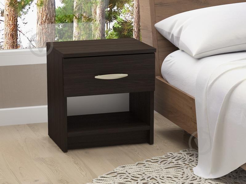 Прикроватная тумбочка Forte Tilda 410x386x292 Венге магия
