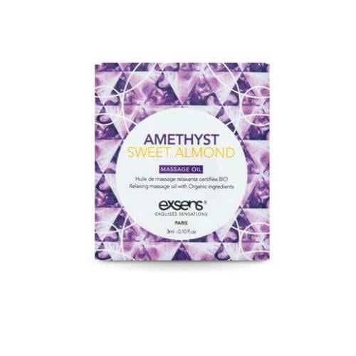 Пробник массажного масла EXSENS Amethyst Sweet Almond 3 мл