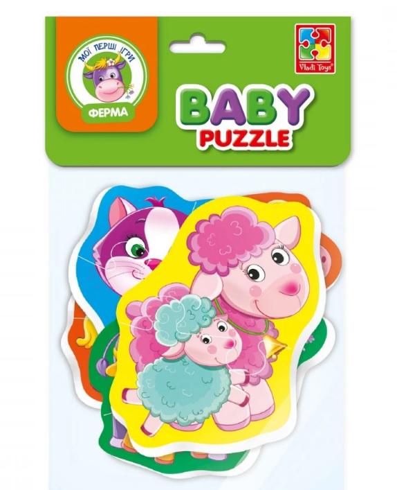 Пазли бебі Мама та малюк (MTT-144578)