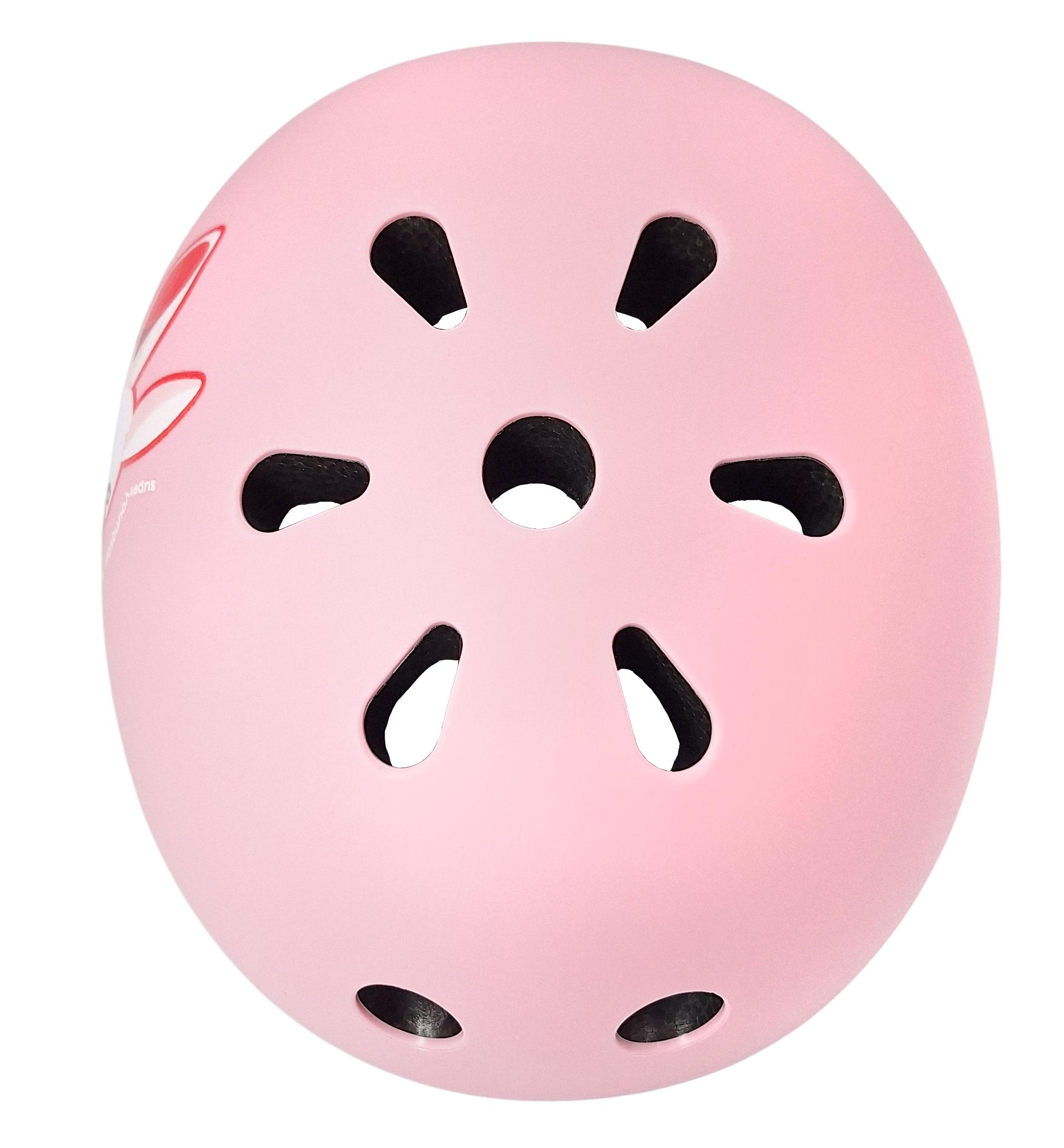 Комплект дитячий шолом та захист Yongkang GB24429-2009 S Кролик р. 5-9 Рожевий (G0001884) - фото 6 Комплект дитячий шолом та захист Yongkang GB24429-2009 S Кролик р. 5-9 Рожевий (G0001884) - фото 6